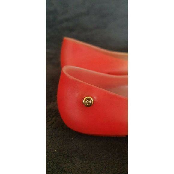 Women's Melissa Divine + Pedro Lourenco Jelly Flats Clear Yellow Size 7 $175 - Picture 4 of 6